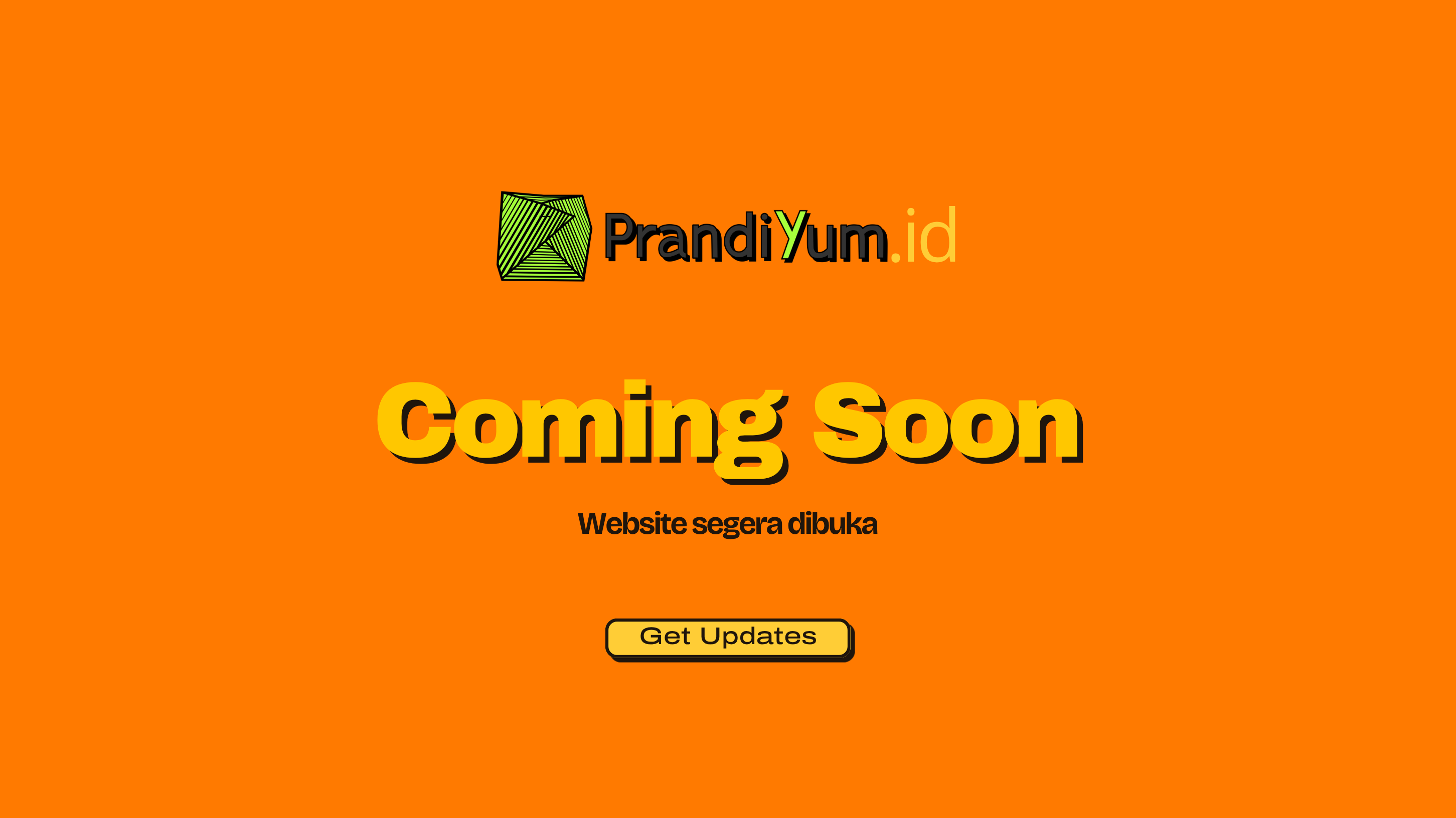 Coming Soon - PrandiYum.id